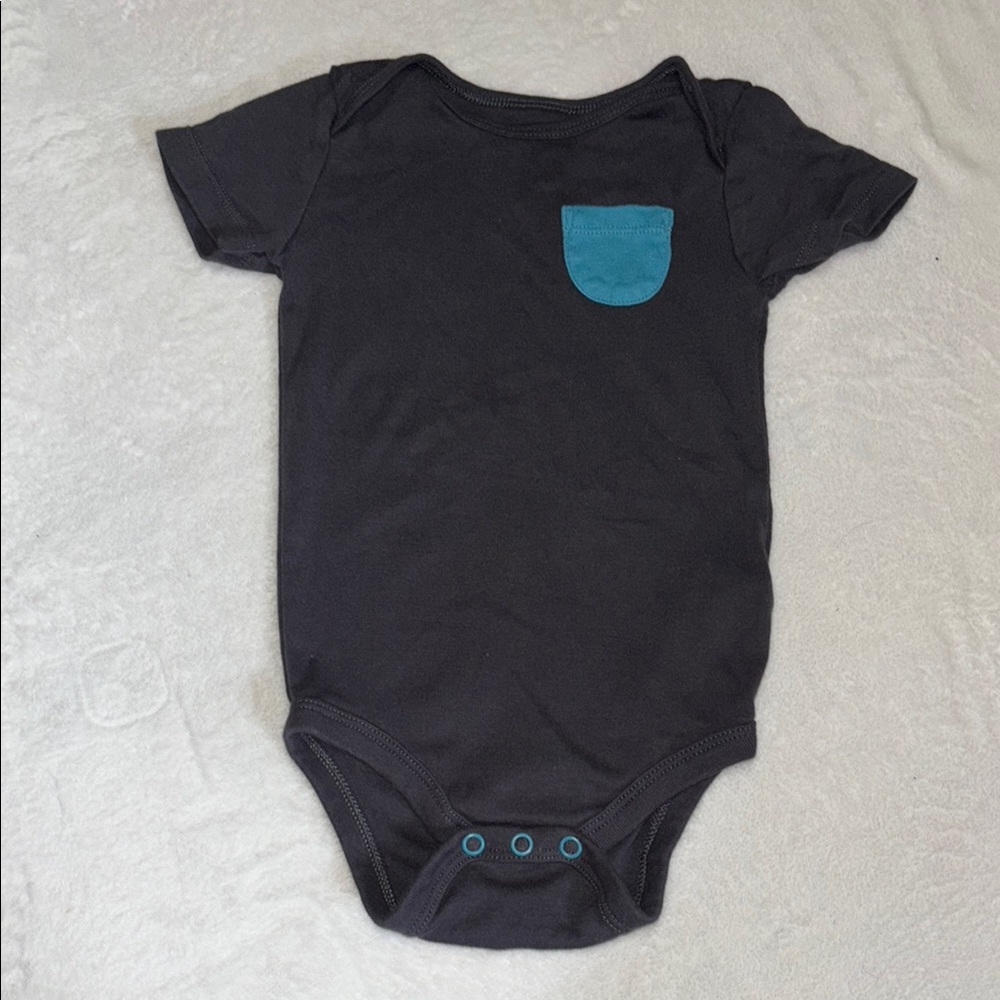 (3 for $10) Joe Fresh Charcoal Baby Onesie bodysuit